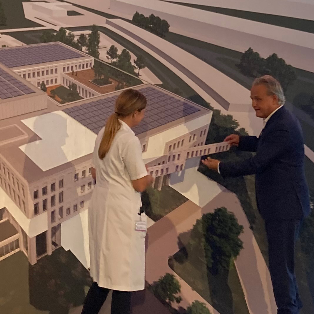 Feestelijke start bouw nieuwbouw Franciscus Gasthuis & Vlietland
