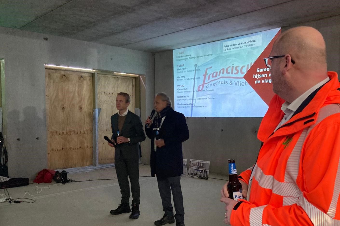 Hoogste punt Franciscus nieuwbouw bereikt